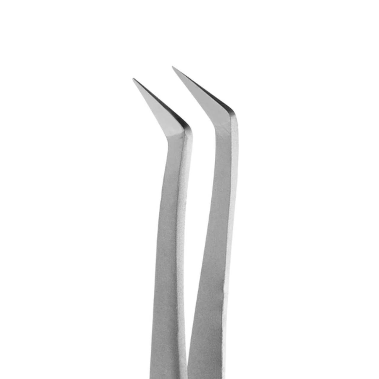 Пінцет професійний для нарощування вій | STALEKS PRO EXPERT 40 TYPE 12 | (L-подібний пінцет з кутом 65°)