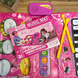 Дитячий музичний інструмент "Піаніно-барабан" (Children's Music Mat)