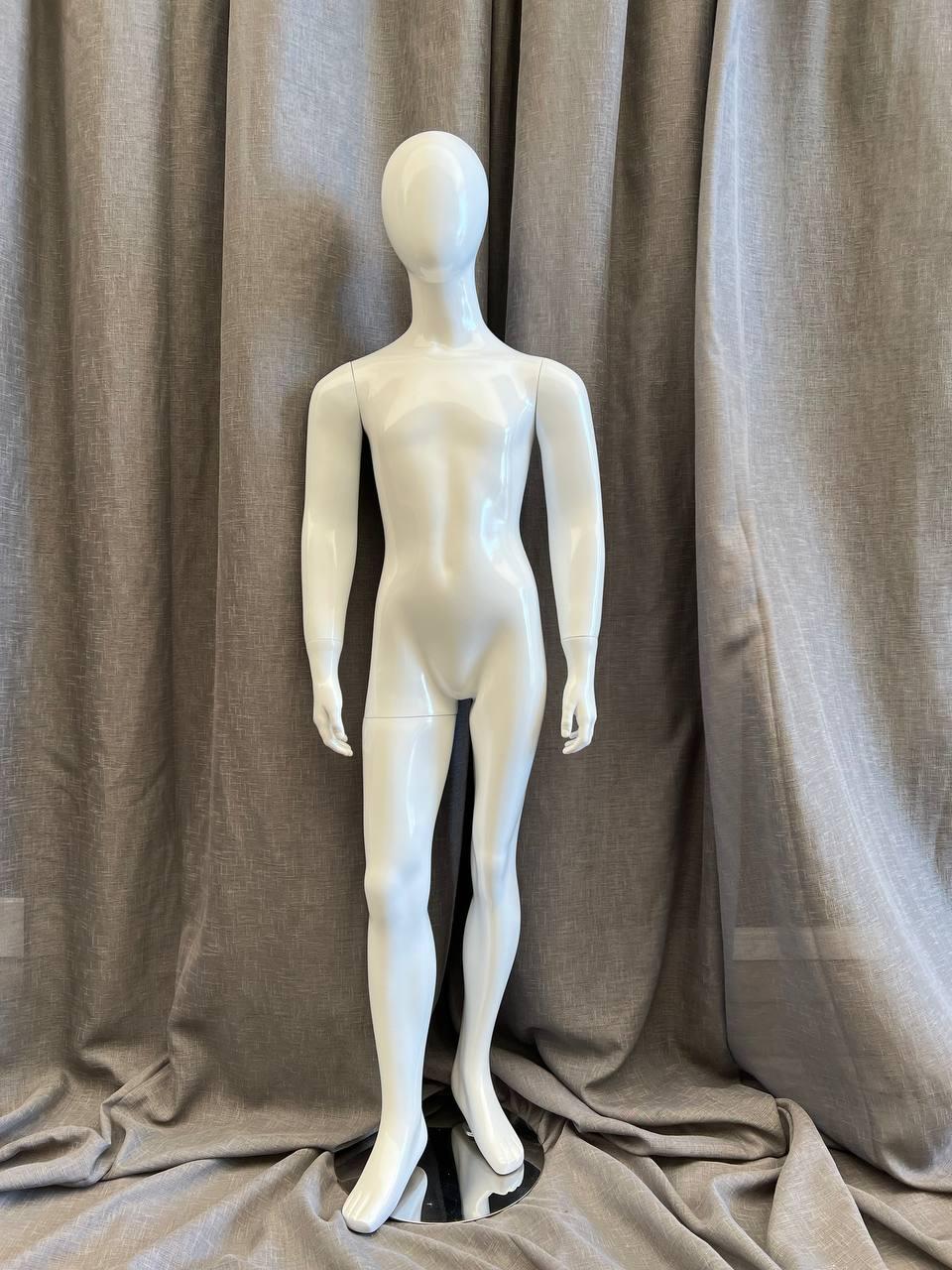 Манекен підліток білий, фото 1