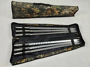 Набір шампурів Срібло для люля-кебаб у чохлі