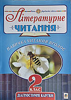 2 клас Літературне читання. Навичка читання вголос. Діагностичні картки. Будна