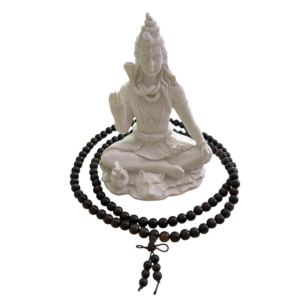 Чотки з індонезійського дерева Dalbergia Agarwood на 108 намистин 8 мм, фото 1