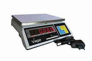 Ваги фасувальні VAGAR VW TOUCH 1.5/3/6 кг RS232, фото 3