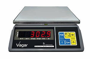 Ваги фасувальні VAGAR VW TOUCH 1.5/3/6 кг RS232, фото 2