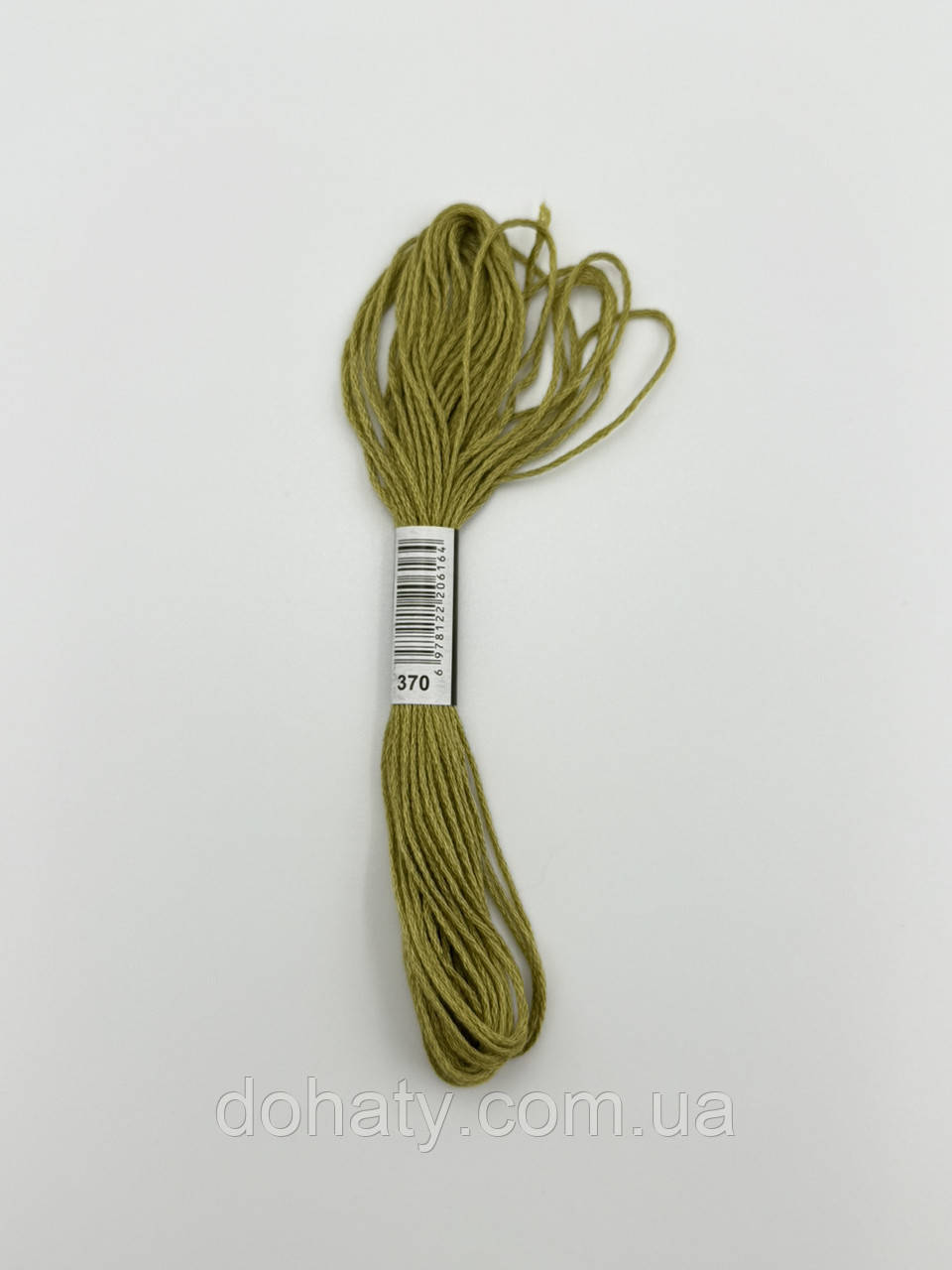 Нитки муліне 370 Капучино - світло-коричневий для вишивання, фото 1