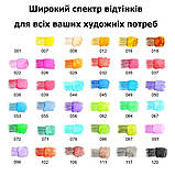 Акварельні олівці KALOUR AquaVibe набір 36 кольорів, фото 2