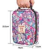 Художній набір кольорових олівців KALOUR 72 COLORS у дизайнерському кейсі, фото 4