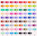 Художній набір кольорових олівців KALOUR 72 COLORS у дизайнерському кейсі, фото 5