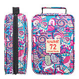 Художній набір кольорових олівців KALOUR 72 COLORS у дизайнерському кейсі, фото 8