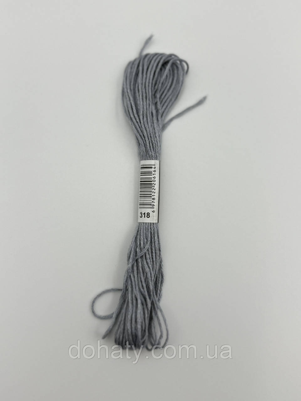 Нитки муліне 318 Бежево-сірий - нейтральний тон для вишивання, фото 1