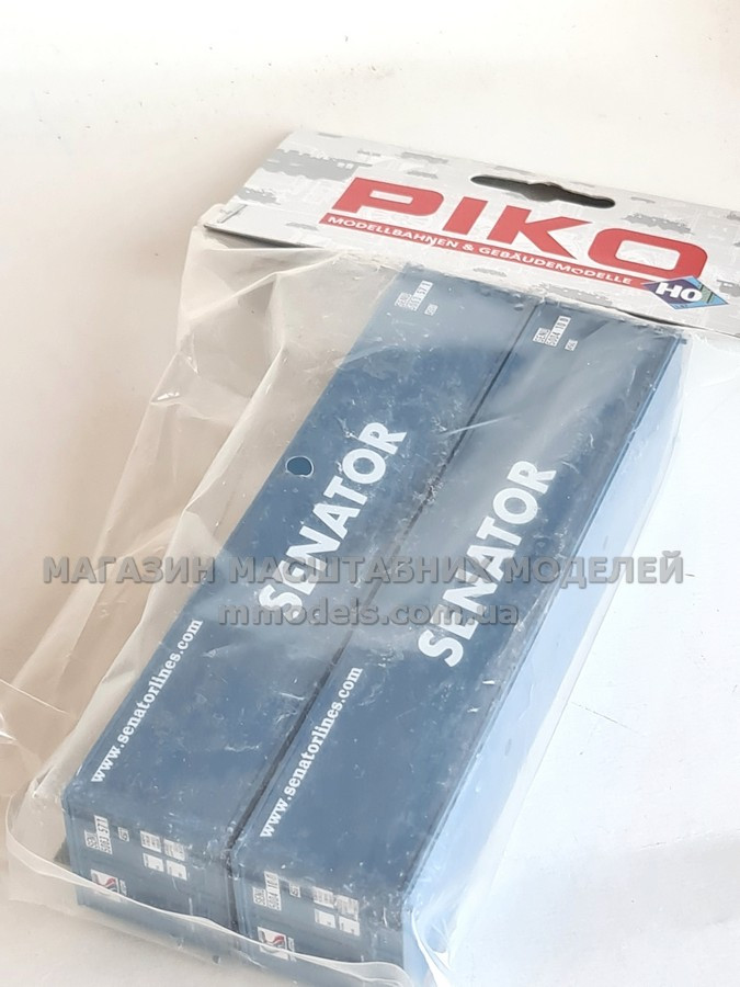 Аксесуари для залізничного моделювання - Контейнер 40 футів " SENATOR " 2 шт, фото 1