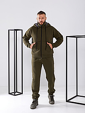 Спортивний костюм чоловічий тринитка, на хутру 513|46-48, 50-52, 54-56р., фото 2
