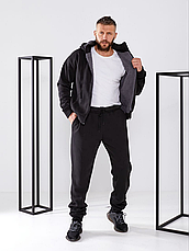 Спортивний костюм чоловічий тринитка, на хутру 513|46-48, 50-52, 54-56р., фото 4