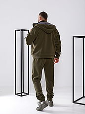 Спортивний костюм чоловічий тринитка, на хутру 513|46-48, 50-52, 54-56р., фото 3