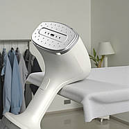 Ручний відпарювач для одягу 1000вт з антипригарною підошвою та резервуаром 280 мл, фото 4