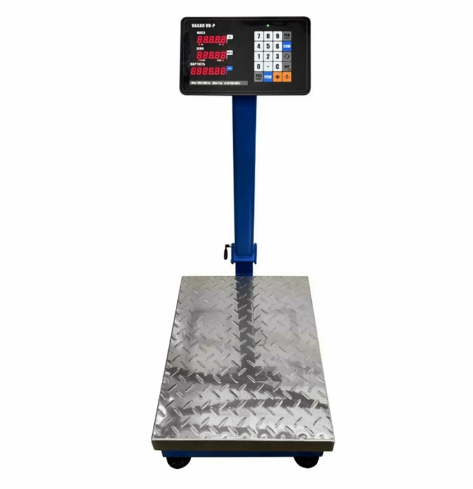 Товарні ваги VB-P 150/300 LED RS232 400х500 мм