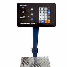 Товарні ваги VB-P 150/300 LED RS232 400х500 мм, фото 3