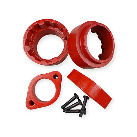 Підставка пружини Chevrolet Aveo задні (30мм алюмінієві) (к-кт 2 шт) під, фото 1