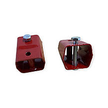 Підставка амортизатора Chery Amulet, ZAZ FORZA (кубики) (к-кт 2 шт) заднього, фото 4