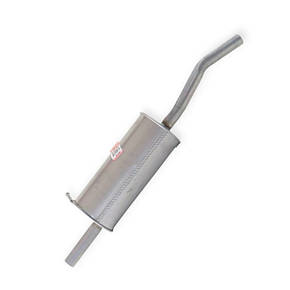 Глушник Sandero алюміній. Dacia, фото 2