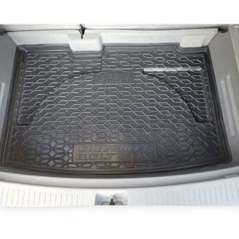 Килимок багажника Chevrolet Bolt EUV 2022-> нижня полиця, з сабвуфером, фото 1