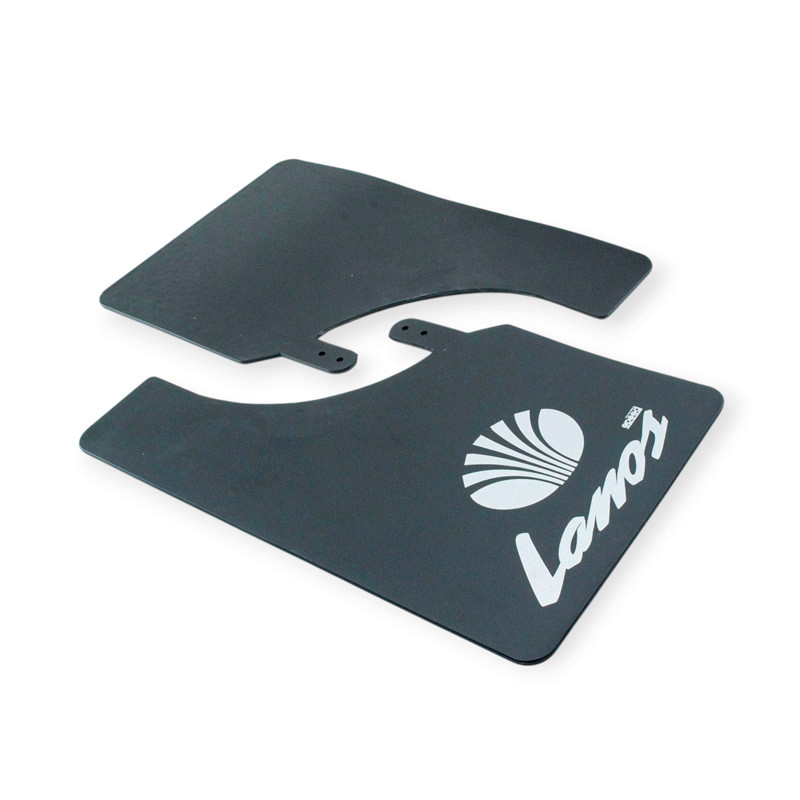 Бризговик Ланос (2шт) лого + напис Ланос Speed Master плоский 280*440 великий Деу