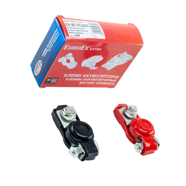 Клема АКБ Ланос "-, +" мідь (EuroEx)