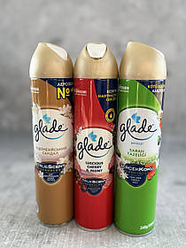 Освіжувач повітря Glade аерозольний 300мл. запахи уточнюйте