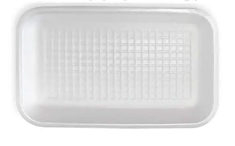 Підложка для харчових продуктів (Т-2-30) 210x150x30 мм (ящик 200 шт) із вспіненого полістиролу (лоток)