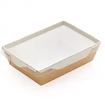 Крафтові Салатники круглі, квадратні, овальні