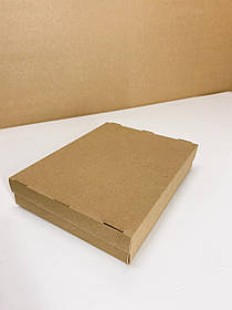 Упаковка паперова для суші 250*200*50 мм крафт з ламінацією