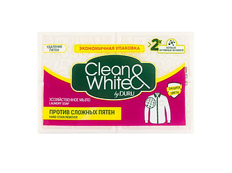 Мило для видалення плям DURU 120г CLEAN&WHITE 4шт