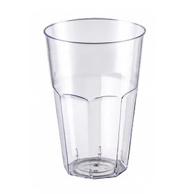 Стакан коктельний прозорий 420 мл стекелопластик 8шт