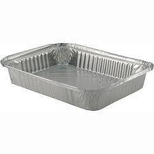 Контейнер із харчової алюмінієвої фольги, LF-902L/2300мл 125шт/уп