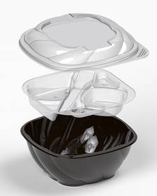 Упаковка Для Готової Їжі 250шт 1500мл Артикул: IT-5075