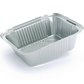 Контейнер із харчової алюмінієвої фольги, SP24L/430мл 125шт/уп