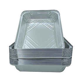 Контейнер із харчової алюмінієвої фольги, 3100мл 50шт/уп