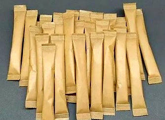 Цукор в стіках крафт(200шт /4г стік) Опт 800г 10 уп.-1ящ