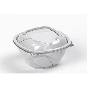 Пластикова упаковка для салату 50шт РЕТ 350мл Код: Іт 5350