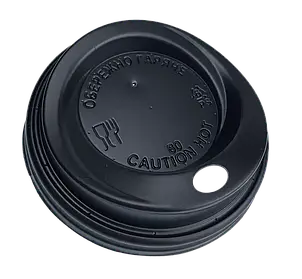 Кришка для паперового стакану 340 мл. (∅80) 100 шт