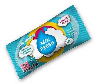 Вологі серветки "relax" світанкові 15шт