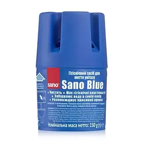 Гігієнічне мило для зливних бачків SANO Blue Морський, 150 г