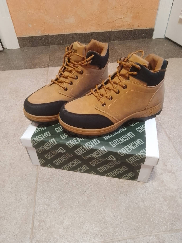 Черевики робочі чоловічі REIS BGRIM HB 43 розмір, коричневі, спецвзуття - фото покупців 1