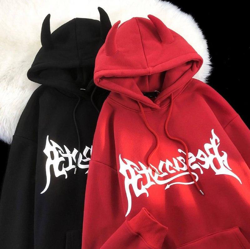 Жіноче худі; Кольори: чорний, червоний ; Розмір: 42-46 Універсал;, фото 1