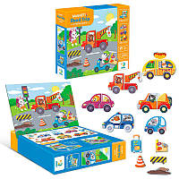 Магнітна гра "Дорожні пригоди" 200244 (20) "DoDo"
