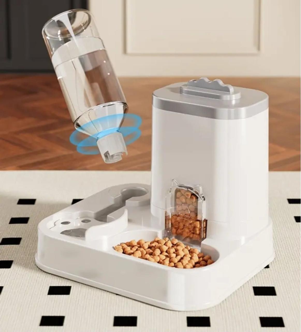 Автоматична кормушка та поїлка для котів чи мілких порід собак, фото 1