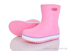 Взуття для негоди гуртом в Одесі. Дитячі гумові чоботи бренда Luck Line для дівчаток (рр. з 22 по 29)