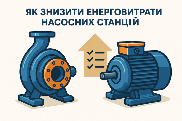 як знизити енегровитрати насосних станцій