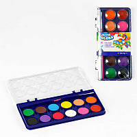 Акварельні фарби C 62069 (144) 16 кольорів, пензлик, в плівці