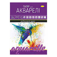 Бумага для акварелі А4 10 листів ПА-А4-10 (20)
